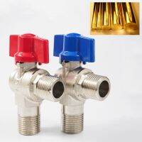 1pcs large flow triangle valve 4 points/6 points all copper cold electric water heater switch natural gas angle valve