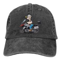 Couple Version Better Quality Popeye Bmw Motorad Adjustable Caps Presents