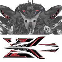 For 2020-2021 BMW F900R f900r Motorcycle 3D Gel Motorcycle Body Sticker Fairing Tail Section Reflective Decorative Rear Decal