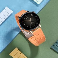 【CHUYANG SHOP】   สายคาร์บอนไฟเบอร์สำหรับ Samsung Galaxy Watch 5/4/คลาสสิก46มม./ใช้งาน2 40มม./44มม. 45มม. 20มม./22มม. สร้อยข้อมือ Galaxy Watch 5 Pro Band