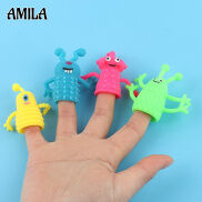 AMILA Búp Bê Ngón Tay Hình Động Vật Mới Lạ Bán Buôn Búp Bê Ngón Tay Tương
