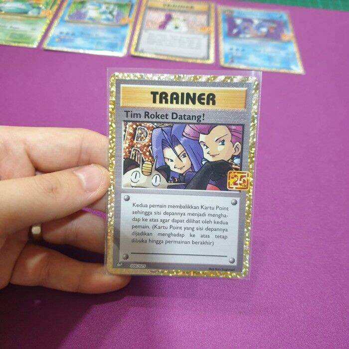 Tim Raketa Ridja Pokemon Kartu Pokemon Indonesia - 25th Anniversary Collections - Tim Roket ...