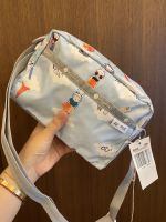 Lesportsac 2023 ใหม่กระเป๋าสะพายข้างแฟชั่นกระเป๋าสี่เหลี่ยมขนาดเล็กกระเป๋าสะพาย2434