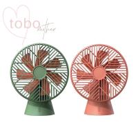 สินค้าแนะนำ - ส่งเร็วส่งจาก ไทย【Fan】 TOBO-แท้! MiniFan พัดลมตั้งโต๊ะไร้สาย พกพาง่ายสะดวก ปรับได้3ระดับ ชาร์จUSB