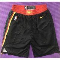 Hot Newest Top-quality New arrival 2022 2023 Newest shot goods Most popular 22/23 Top quality Ready Stock High quality 2021 black new NBA mens Atlanta Hawks John Collins Trae Young Danilo Gallinari embroidery basketball shorts pants