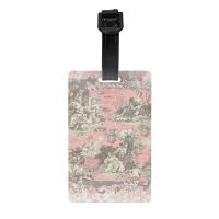 【DT】 hot  Toile De Jouy Luggage Tag French Motif Flora Suitcase Baggage Privacy Cover ID Label