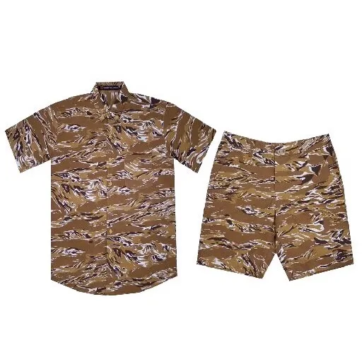 shirtfolding-เสื้อเซ็ตกางเกง-ลายทหาร-ลายพราง-short-pants-and-shirt-camouflage