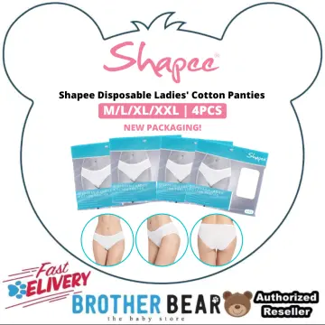 Shapee Postpartum Mesh Panties (5pcs) - C-section/Post-Surgical Panty,  Reusable & Disposable panty, normal delivery