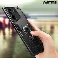 Vantime สำหรับ Tecno Pova 5 Pro กรณีแหวนขาตั้งเลนส์ปกป้องปกแข็งกันกระแทกกลับ Casing