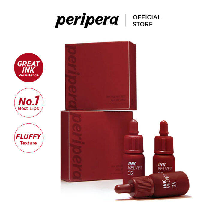 PERIPERA Ink Velvet Set [3 Shade To Choose] | Lazada