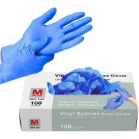 Disposable Gloves 100Pcs Vinyl amp;Nitrile Gloves Non Sterile Powder Free Latex Free   Cleaning Supplies Kitchen And Food Safe