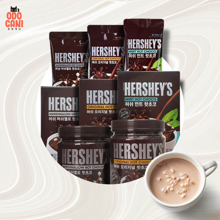 [3 Flavors] Hershey Hot Chocolate Powder (Original / Mint Choco