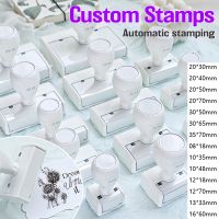 ✉✵❈ Automatic seal engraving cute personalized custom seal custom size logo printing private logo wedding stamp scrapbook