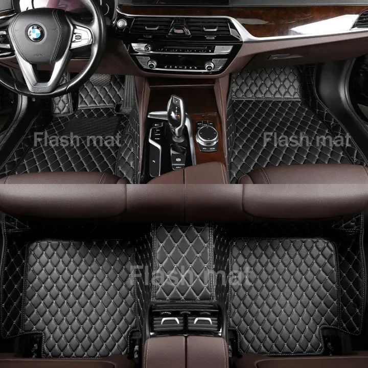 Custom Leather Flash Mat Car Floor Mats For Polestar All Model Polestar