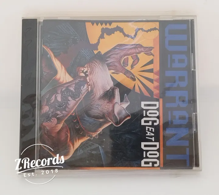 Warrant Dog Eat Dog (JAPAN) CD ALBUM (Glam/Metal/Hair/ROCK) JAPAN Press