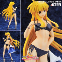 ของแท้ 100% Figure Alter จากการ์ตูนเรื่อง Magical Girl Lyrical Nanoha StrikerS สาวน้อยจอมเวทย์ นาโนฮะ Fate Testarossa T Harlaown เฟท เทสทารอสซ่า 1/7 ชุดว่ายน้ำ Summer Holiday งานแท้ ฟิกเกอร์ โมเดล การ์ตูน อานิเมะ มังงะ Model Cartoon Genuine Original