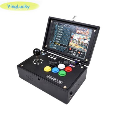 Raspberry Pi 3B 10 inch arcade game LCD Video game console arcade joystick Pandora box 3D game