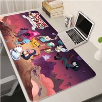 Adventure Time Tapis De Souris Gamer แผ่นรองเมาส์เกมมิ่งอุปกรณ์คอมพิวเตอร์แป้นพิมพ์แล็ปท็อปแผ่นรองเมาส์เดสก์ท็อป 40x90