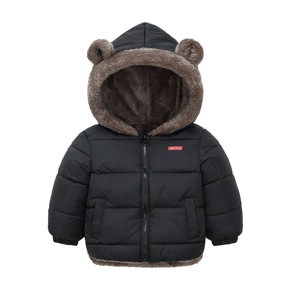 Toddler Baby Kids Girls Winter Windproof Thicken Coat Jacket Fleece Outwear  NEW