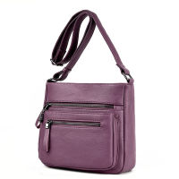 Womens Designer Luxury Handbag  Fashion High quality Soft Leather bags Women Handbags Multi-pocket Shoulder Messenger Bag