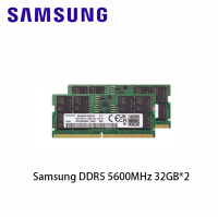 Samsung RAM DDR5 5600MHz 32GB*2 SODIMM Laptop Memory