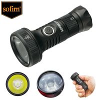 Sofirn IF19 2000Lm SST40 LED Flashlight USB C Rechargeable Mini EDC 18350 Long Range Throw Lamp Portable Torch With TIR Optics