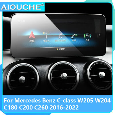 For Mercedes Benz C-class W205 W204 C180 C200 C260 2016-2022 Car GPS Navigation Film LCD Screen Tempered Glass Protective Film