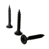 50pcs M3.5 Reinforced KA Phillips Countersunk Head Self Tapping Screw Galvanized Cross Flat Head Wood Screw Drywall Nail