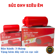 Máy sủi oxy siêu êm 1 vòi , 2 vòi cho bể cá cảnh thủy sinh  tặng kèm dây