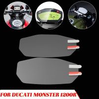 Fit For DUCATI MONSTER 797 821 1200 Motorcycle Cluster Scratch Protection Instrument Speedometer Film Screen Protector Sticker