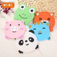 Silicone Coaster Cartoon Animal Coffee Cup Pad Mats Heat Insulation Placemat Mug Holder Pad Kitchen Accessories