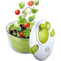 【CC】 Vegetable And Fruit Drain Basket Dehydrator Multifunctional Household Dryer Shake Plastic Spinner