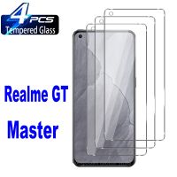 （AA NEW）ปกป้องหน้าจอกระจกนิรภัยสำหรับ Realme GT Master รุ่น2/4ชิ้น