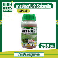 เทรนนิว 250 ml. (ไพราโคลสโตรบิน) ป้องกันโรคใบไหม้แผลใหญ่ในข้าวโพดหวานที่มีสาเหตุจากเชื้อรา Exerohilum turcicum