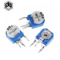 10pcs Rm063 Rm-063 100 200 500 1k 2k 5k 10k 20k 50k 100k 200k 500k 1m Ohm Trimpot Trimmer Potentiometer Variable Resistor