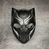 TChalla BlackPanther Mask Marvel Movie Same Superhero BlackPanther Film Props Cos Perform Mask Halloween Props