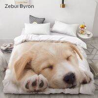 3D Duvet CoverComforter/Quilt/Blanket case Double/Queen/KingBedding Custom/220x240/200x200Animal pet Dog patternDrop ship