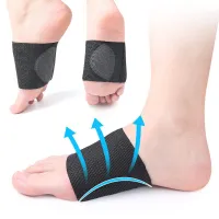 1 คู่ Compress Arch สนับสนุนแขนเบาะรั้งเจล Pad แบนเท้าบรรเทาอาการปวด Plantar Fasciitis Heel Spurs Metatarsal ผู้หญิงผู้ชาย