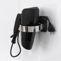 ❅ Simple Style Punch-free Hairdryer Storage Rack Wall Mounted Hair Dryer Holder Shelf for Home Bathroom Dressing Room Supplies New