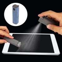 2 in 1 PC Phone Screen Cleaner Microfiber Cloth Set Cleaning Dust Removal