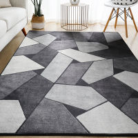 Geometric Car for Living Room Velvet Rug Bedroom Bedside Square Rugs Soft Fluffy Cars Home Kids Salon Sofa Table Decor Mat