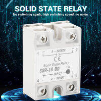 10A ส่งกำลัง5-220V รีเลย์ Ssr-10 Dc แบบโซลิดสเตทรีเลย์เครื่องจักรบรรจุภัณฑ์สำหรับเครื่องจักรอาหาร