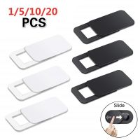 1-20PCS WebCam Cover Shutter Magnet Slider Plastic Universal Antispy Camera Cover For Laptop iPad PC Macbook Air Privacy Sticker