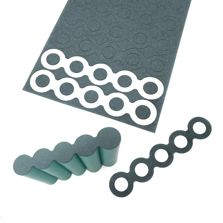 18650 Battery Electrical Insulator Insulation Ring Adhesive Cardboard