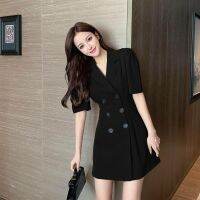 Womens Dress Black Mini Formal Occasion Clothing Blazer Short Female Dresses 2023 Promotion Offer Free Shipping Cheap Casual Xl