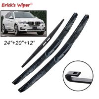 Ericks Wiper Front &amp; Rear Wiper Blades Set For BMW X5 F15 2013 - 2018 2017 2016 Windshield Windscreen Window 24"20"12"