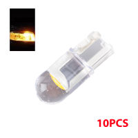 MLE Car Light ไฟติดรถยนต์  10PCS W5W T10 Cob Glass Car Bulb Auto Automobiles clearance Reading Dome Light