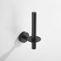 Stainless Steel Wall Mounted Toilet Paper Holder Matt Black Or Brushed Vertical Paper Roll Holder Kitchen Paper Holder Toilet Roll Holders