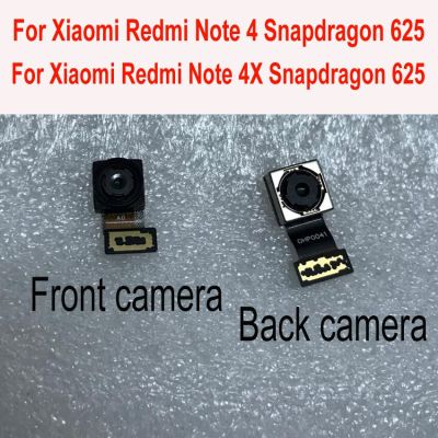 ด้านหน้าขนาดเล็กใหญ่หลักด้านหลังโมดูลกล้องหลังสายเคเบิ้ลยืดหยุ่นสำหรับ Xiaomi Redmi Note 4x / Note4 Note 4 Snapdragon รุ่น625