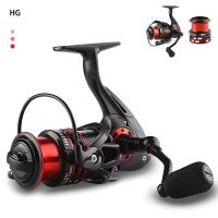 ZZOOI HG Spinning Reel Gapless Alloy Wire Line Cup Rocker Tripod Sea Rod Distant Wheel Luya Shallow Wire Cup Spinning Wheel